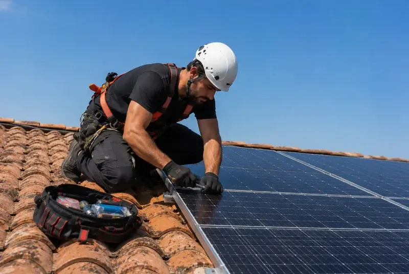 Maintenance et monitoring de panneaux solaires à Durtal